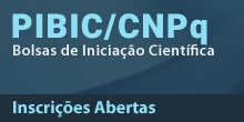 Banner de divulgao do PIBIC/CNPq