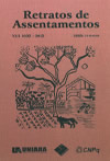 Revista Retratos de Assentamentos Volume 15, Número 2, 2012