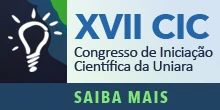 Banner de divulgação do XVII Congresso de Iniciação Científica da Uniara