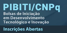 Banner de divulgao do PIBITI/CNPq