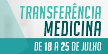 Banner de divulgao do processo seletivo para transferncia externa no curso de Medicina