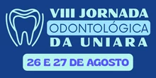 Banner de divulgao da VIII Jornada Odontolgica