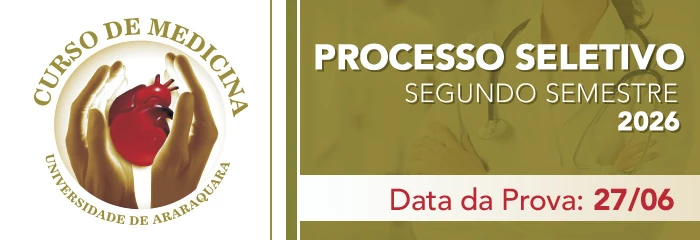 Banner de divulga��o do Processo Seletivo Medicina Segundo Semestre 2026