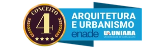 Curso de Arquitetura e Urbanismo da Uniara com nota 4 no ENADE