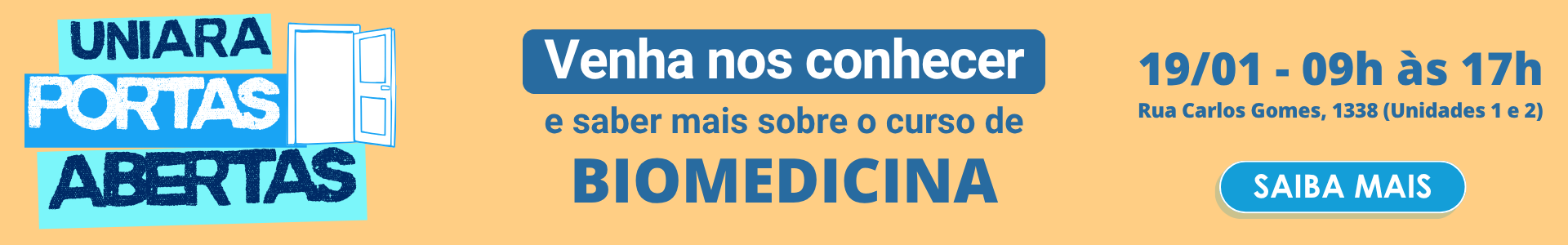 Uniara Portas Abertas - Biomedicina (versão desktop)