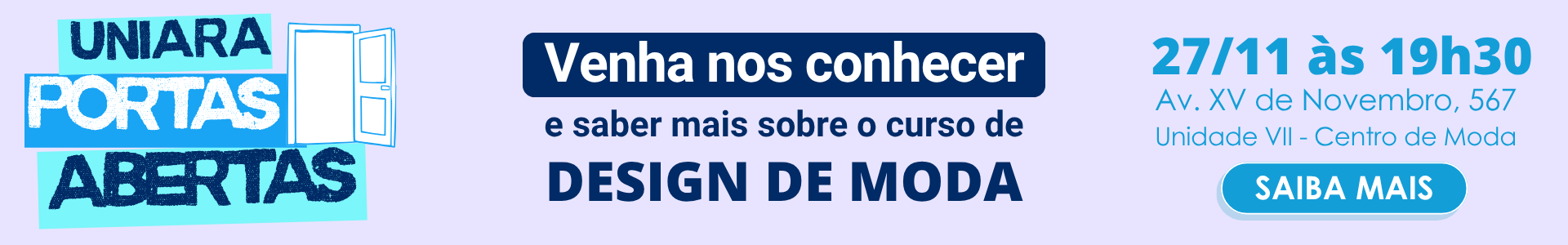 Uniara Portas Abertas - Arquitetura (versão desktop)