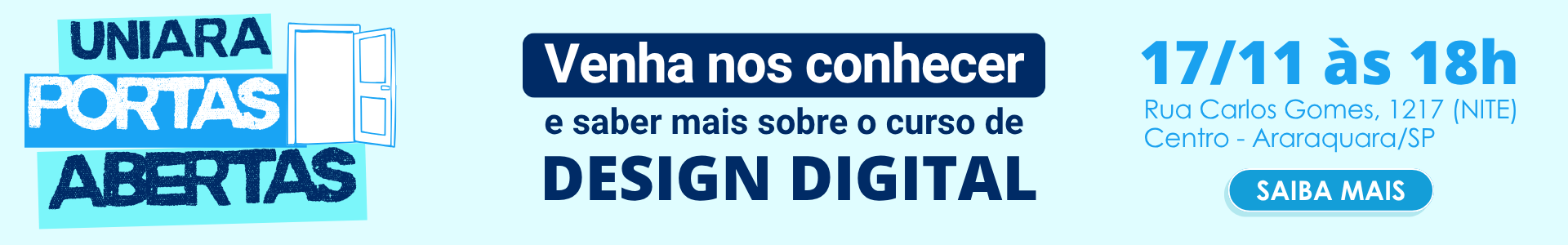 Uniara Portas Abertas - Biomedicina (versão desktop)